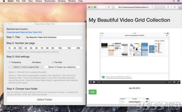 Responsive Video Grid Mac破解版