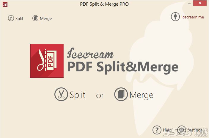 Icecream PDF Split Merge中文版 v3.4.1官方版