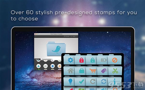 Folder Stamps Templates Mac版