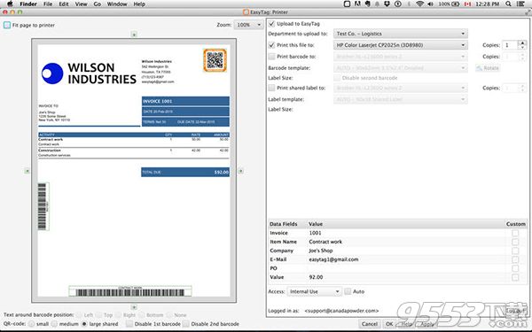 EasyTag CloudPrinter Mac版