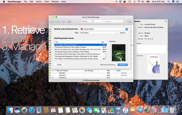BookManager Mac版