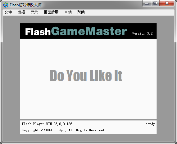 Flash游戏修改大师v3.2
