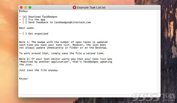 TaskBadges Mac版