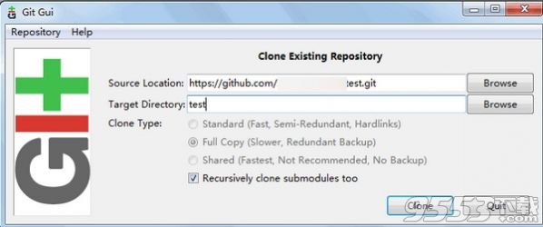 Git Gui 官方版 v2.15.1.2最新版