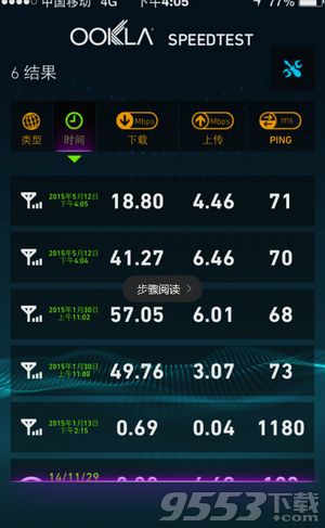 speedtest網(wǎng)速測(cè)試軟件