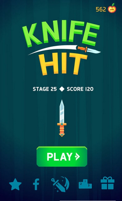Knife Hit抖音飞刀游戏官方版下载-Knife Hit抖音飞刀游戏安卓版下载v1.0图1