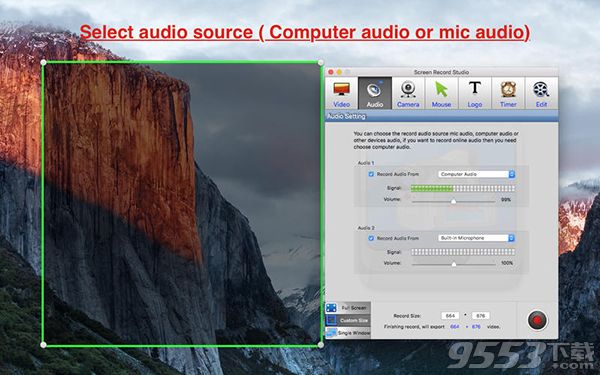 Screen Record Studio Mac版
