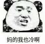 下雪了我好冷表情包大全