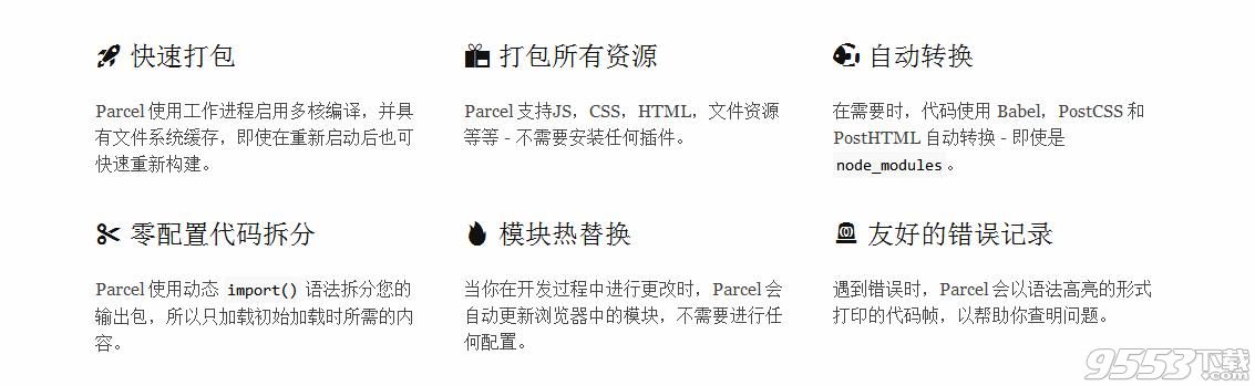 Parcel(Web应用打包工具)