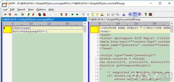 AptDiff(文件对比合并工具)