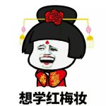 我想学化妆表情包