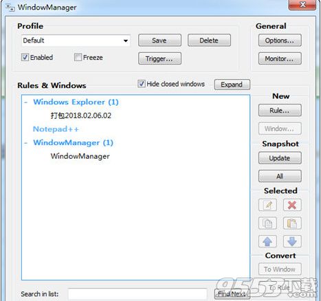 WindowManager(系统进程管理软件)