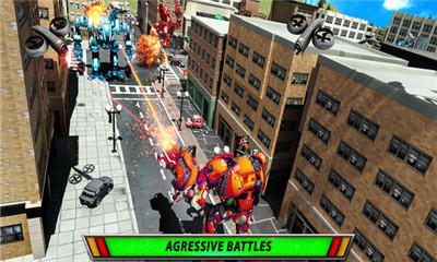 未来派的战争机器人自行车游戏安卓版截图1