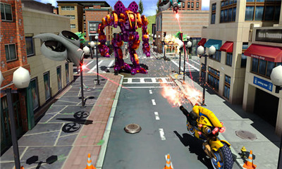 未来派的战争机器人自行车游戏安卓版截图4
