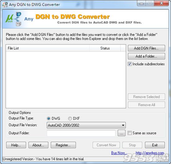 Any DGN to DWG Converter官方版 v2018最新版