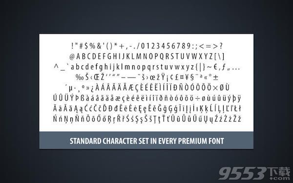 Font Pack Mac版