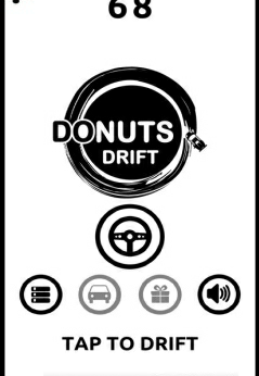 Donuts Drift游戏无限金币破解版截图4