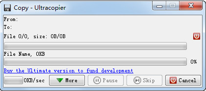 Ultracopier 32/64位中文版 v1.0.1.10官方版