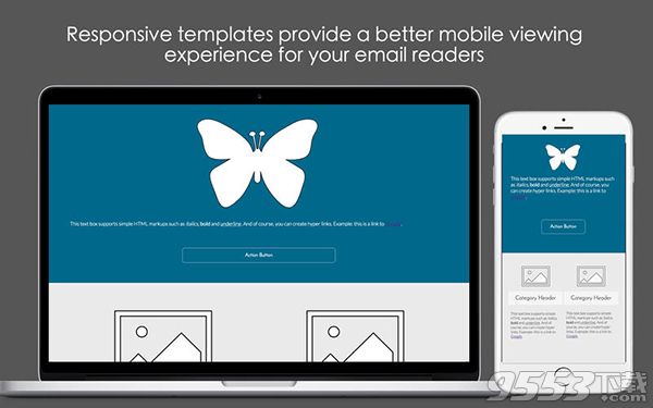 Mobile Email Templates Mac版