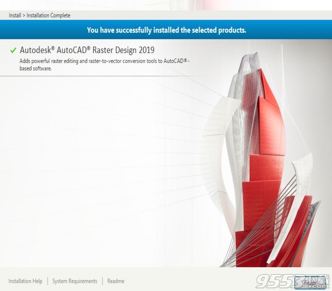 Autodesk AutoCAD Raster Design 2019破解版(附安装激活教程)