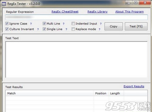 RegEx Tester官方版 v3.2.0.0绿色版