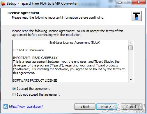 Tipard Free PDF to BMP Converter最新版