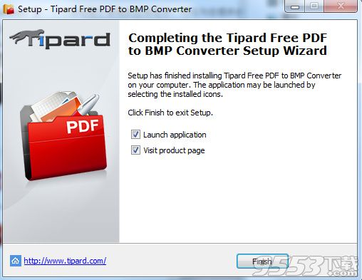 Tipard Free PDF to BMP Converter最新版