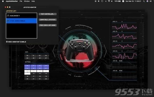 Joystick Monitor Mac版