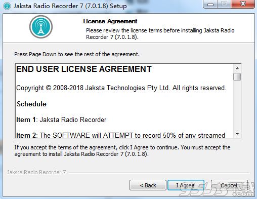 Jaksta Radio Recorder绿色版