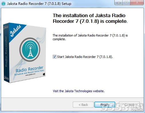 Jaksta Radio Recorder绿色版