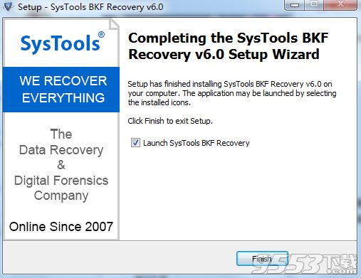SysTools BKF Repair