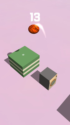 篮球跳一跳手机游戏截图2
