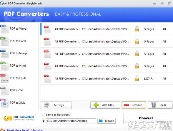All PDF Converter pro中文版