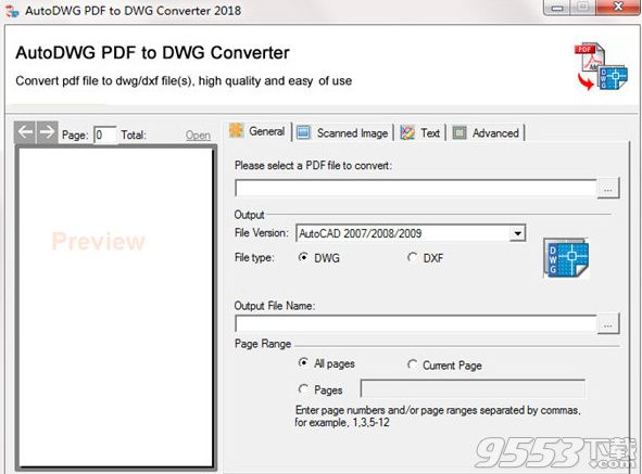 AutoDWG PDF to DWG Converter