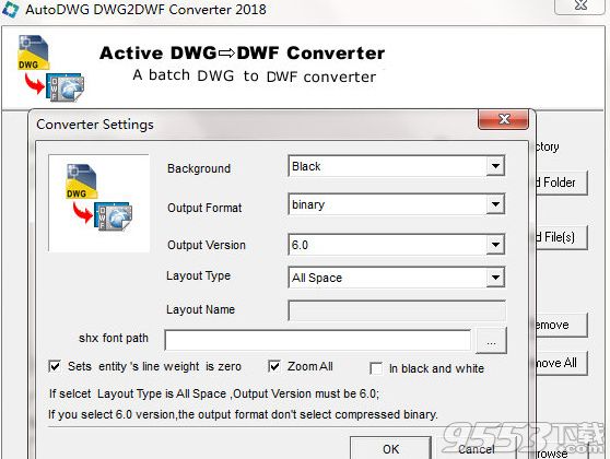 AutoDWG DWG2DWF Converter