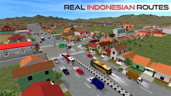 印尼巴士模拟器中文版截图2