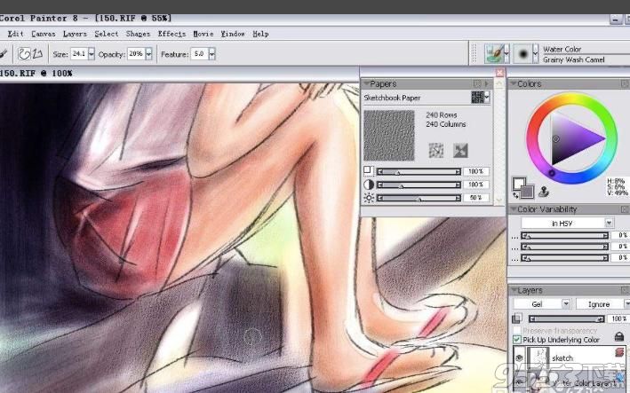 corel painter 2015 简体中文破解版