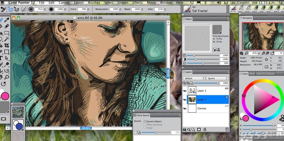 corel painter 2015 简体中文破解版