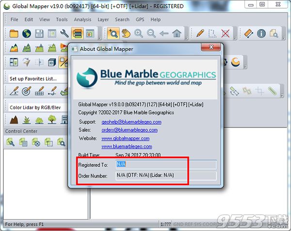 Global Mapper 19.0破解版