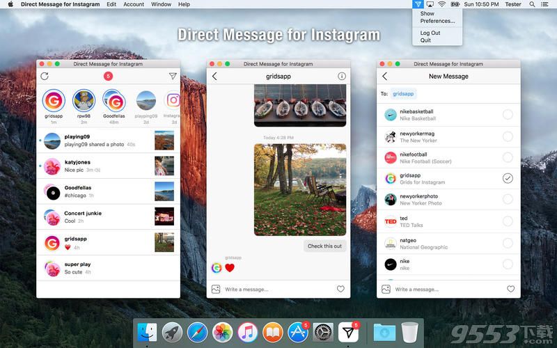 Direct Message for Instagram Mac版
