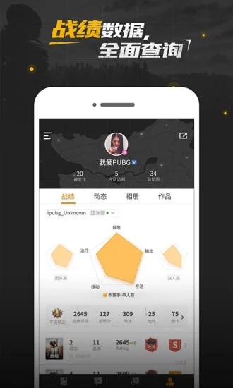 絕地求生戰(zhàn)績查詢app截圖4