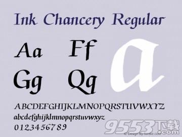 Ink Chancery Regular字体