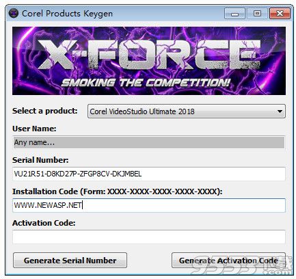 Corel Products KeyGen 20180618中文版