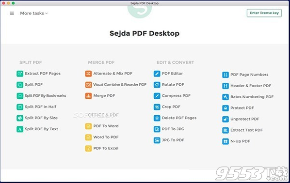 Sejda PDF Desktop Mac版