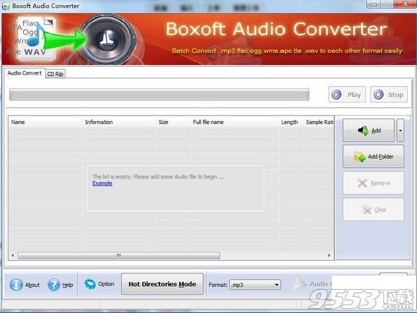 Boxoft Audio Converter(音頻轉(zhuǎn)換器)