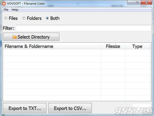 Filename Lister破解版 v2.2免费版