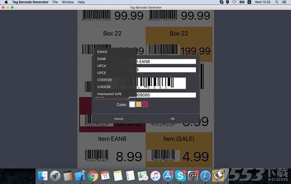 Tag Barcode Generator Mac版