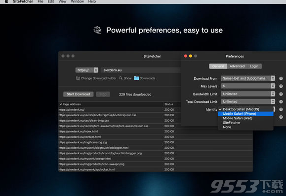 SiteFetcher Mac版