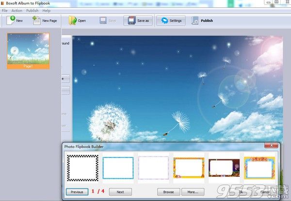 Boxoft Album to Flipbook(電子相冊(cè)制作軟件) v1.1免費(fèi)版