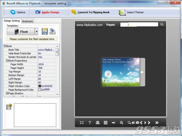 Boxoft Album to Flipbook(电子相册制作软件) v1.1免费版